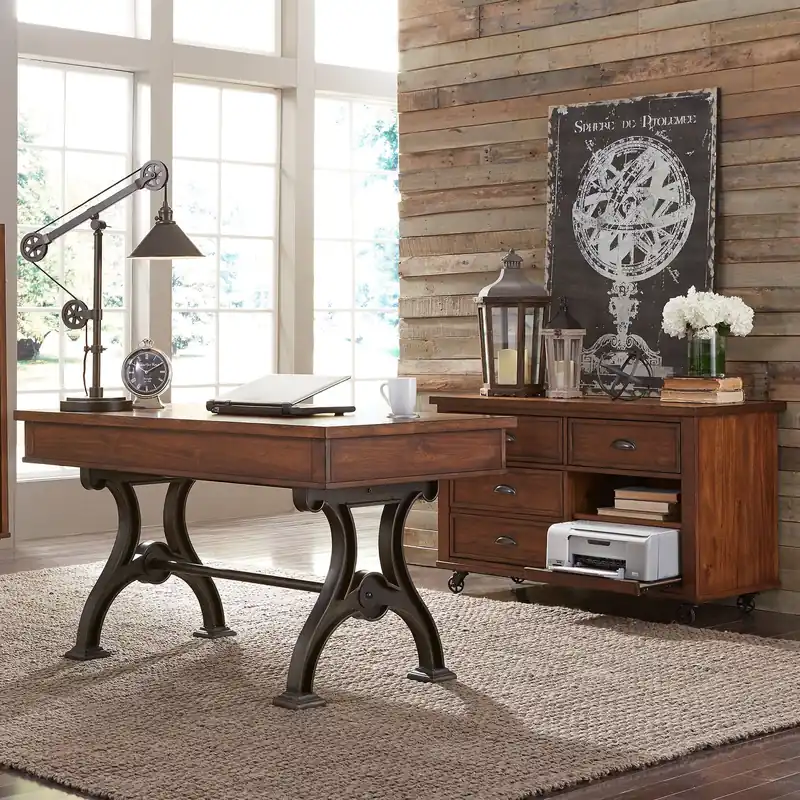 Arlington House Complete 2 Piece Desk - Liberty