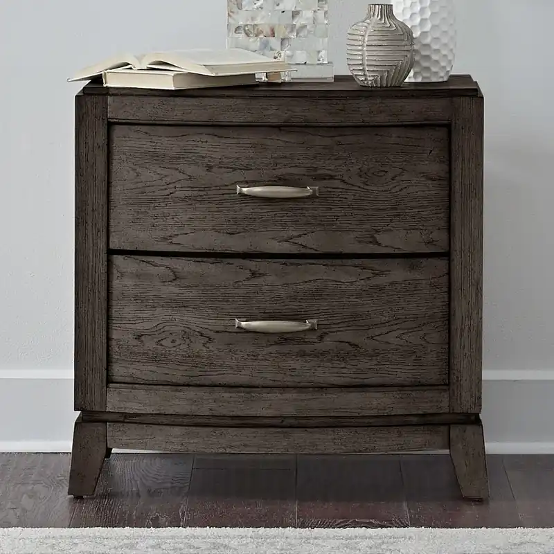 Avalon Nightstand w/ Charging Station - Liberty
