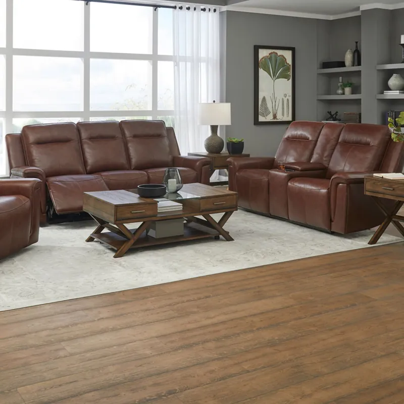Avery Sofa & Loveseat - Liberty