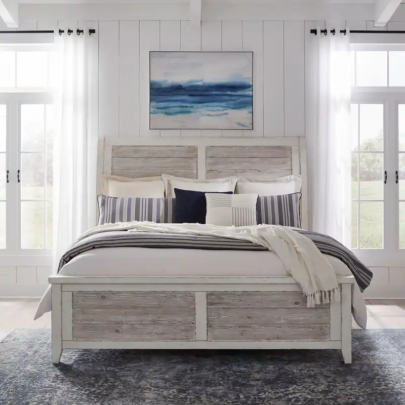 Backroads Queen Sleigh Bed - Liberty