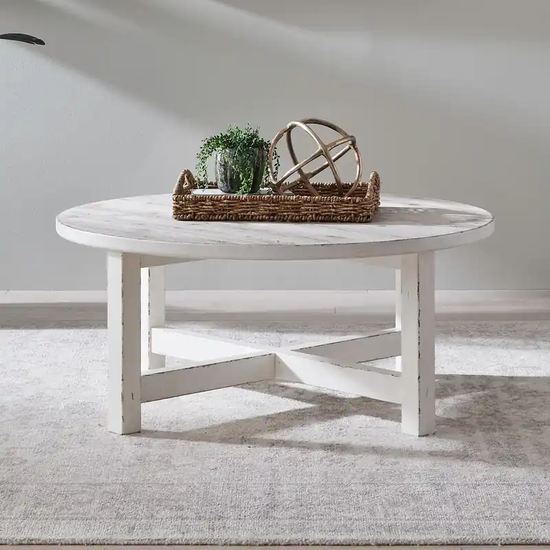 Backroads Round Cocktail Table - Liberty