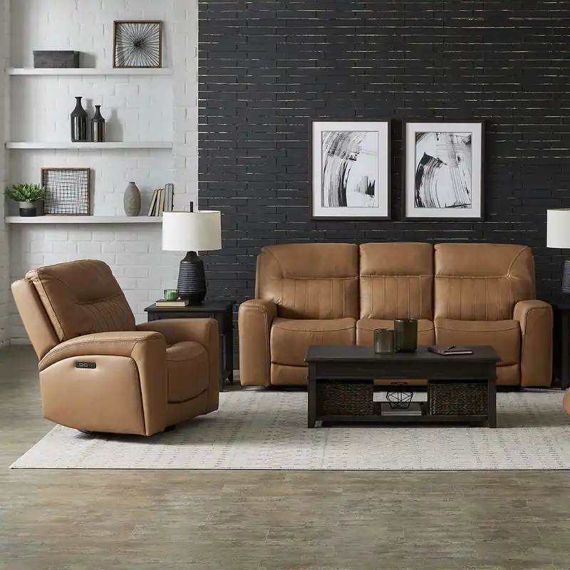 Bennett Sofa & Recliner - Liberty