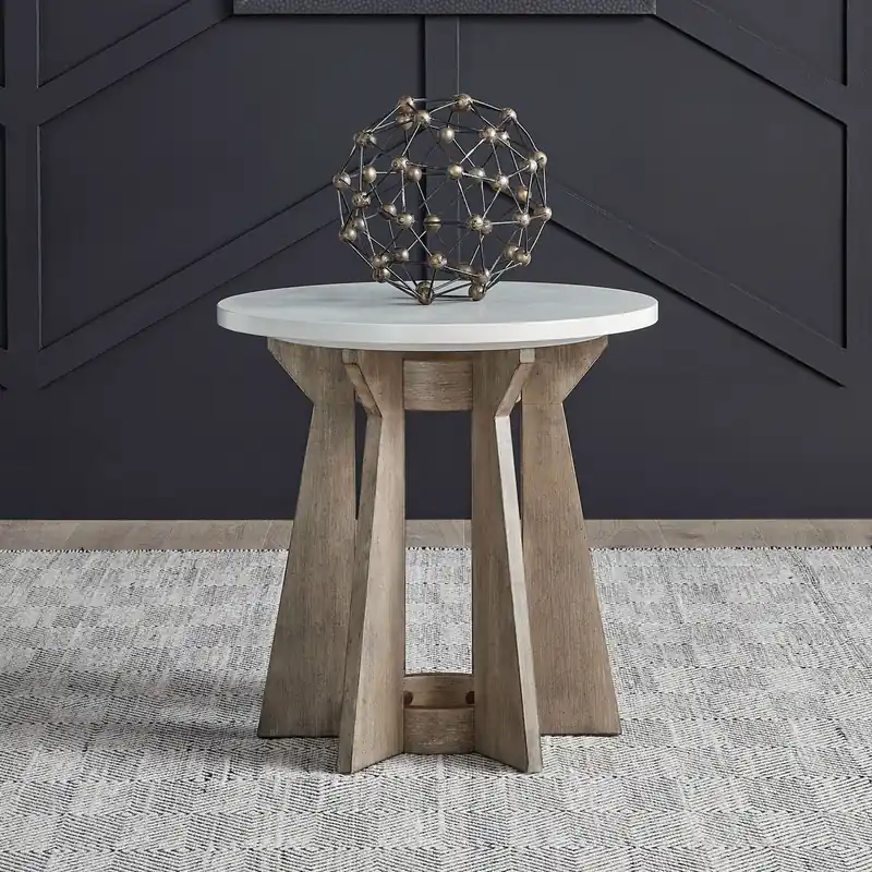 Berkley Square Round End Table - Liberty