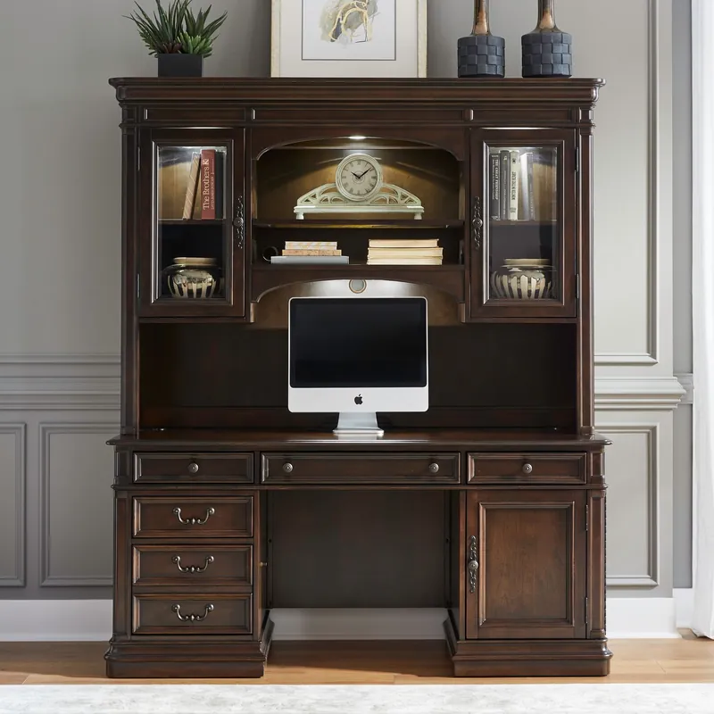Brayton Manor Jr Executive Credenza Set - Liberty