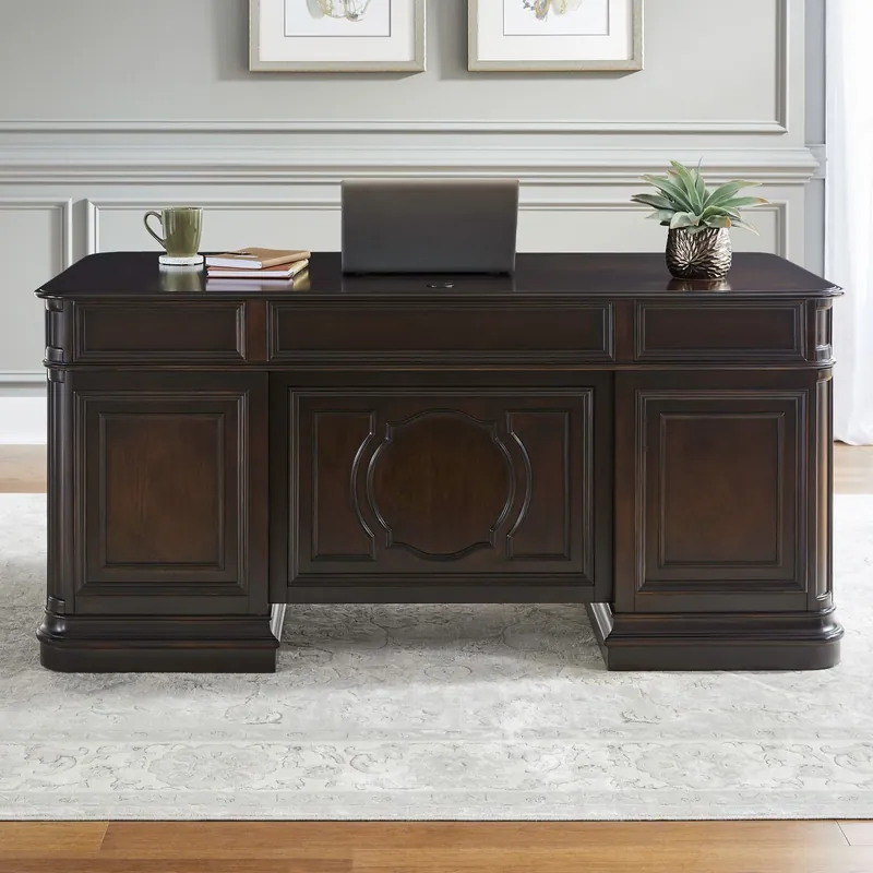 Brayton Manor Jr Executive Desk - Liberty
