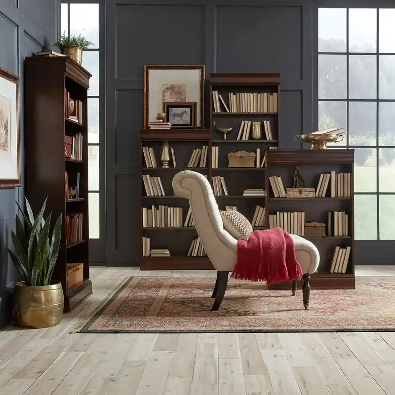Brayton Manor Stepped Bookcase Wall - Liberty