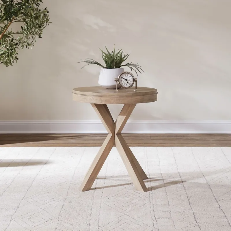 Brentwood Round End Table - Liberty
