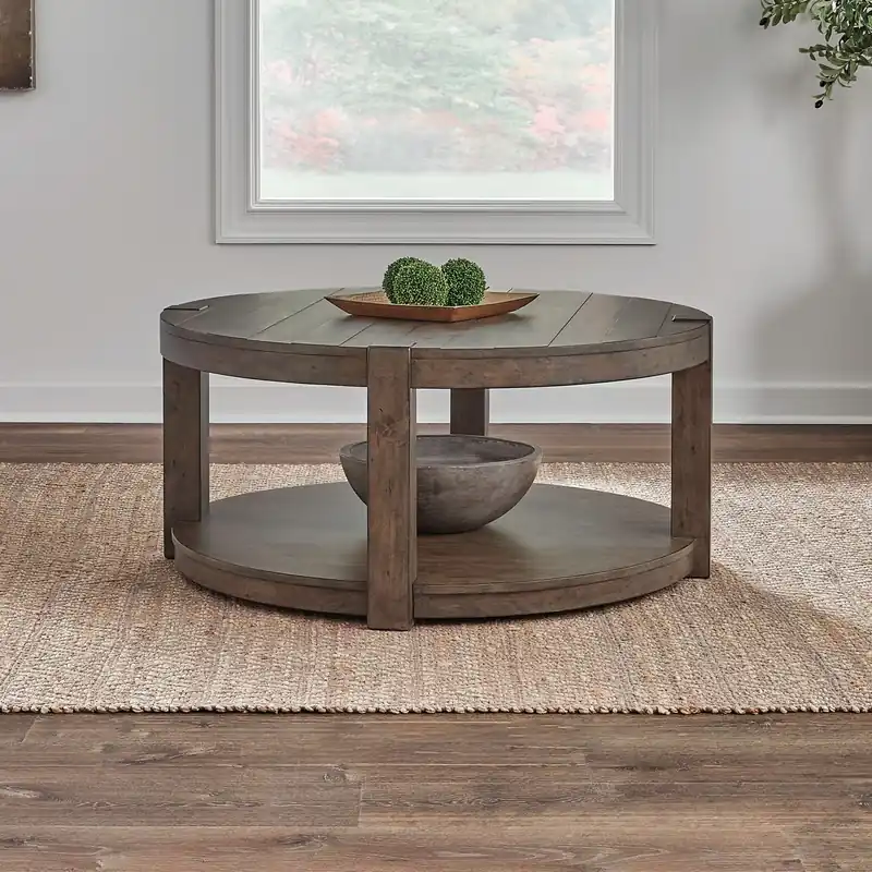 Broadmore Round Cocktail Table - Liberty