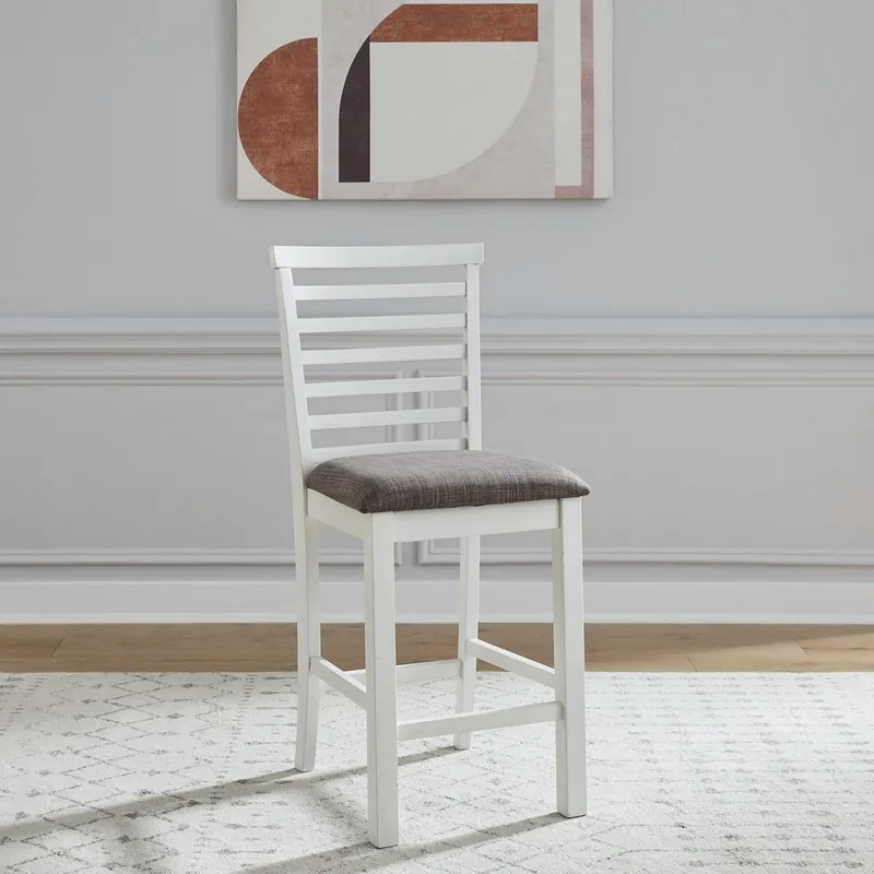 Brook Bay Uph Ladder Back Counter Chair (RTA) - Liberty