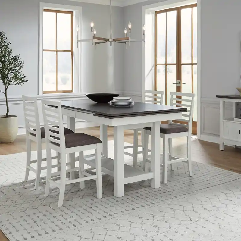 Brook Bay 5 Piece Gathering Trestle Table - Liberty
