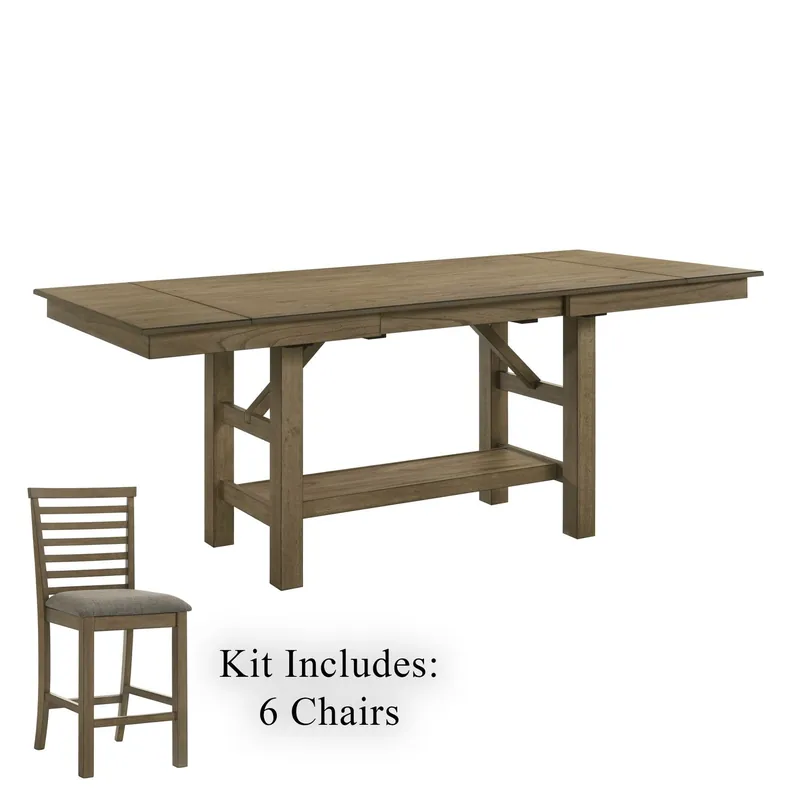 Brook Bay 7 Piece Gathering Table Set - Liberty