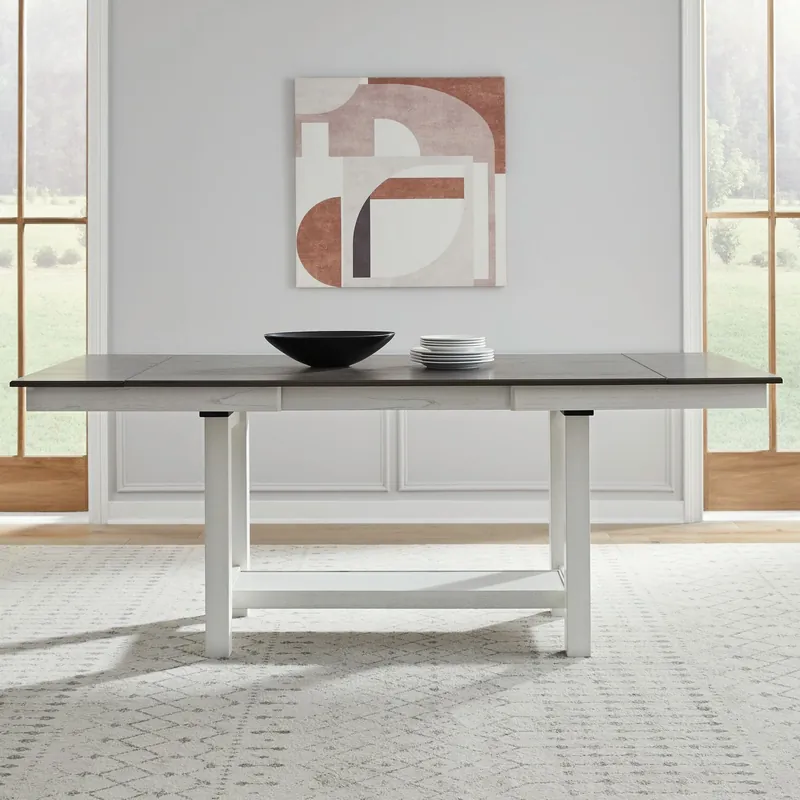 Brook Bay Gathering Trestle Table Set - Liberty