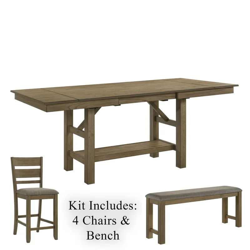 Brook Bay Opt 6 Piece Gathering Table Set - Liberty