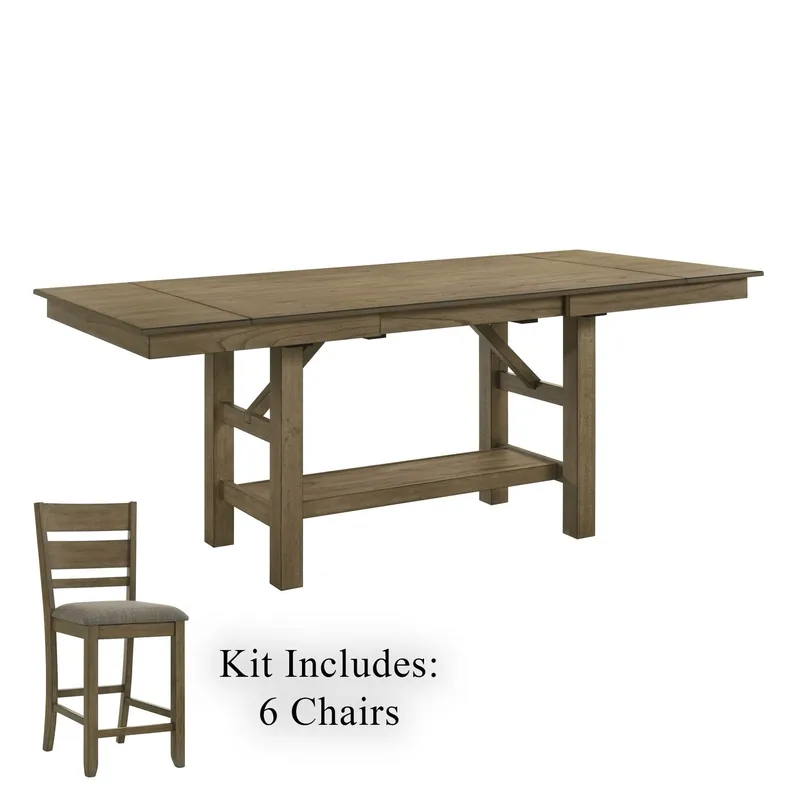 Brook Bay Opt 7 Piece Gathering Table Set - Liberty