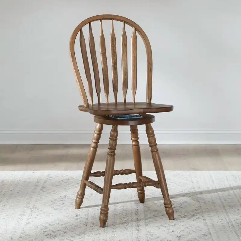 Carolina Crossing Windsor Swivel Counter Chair - Liberty