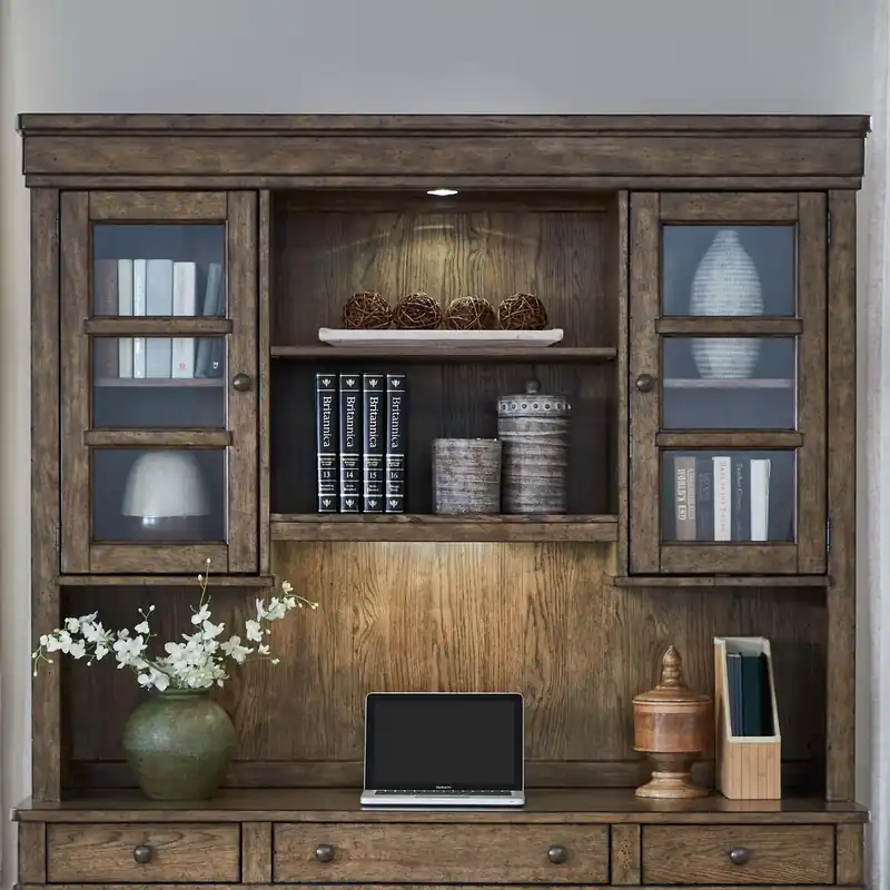 Carolina Park Credenza Hutch - Liberty
