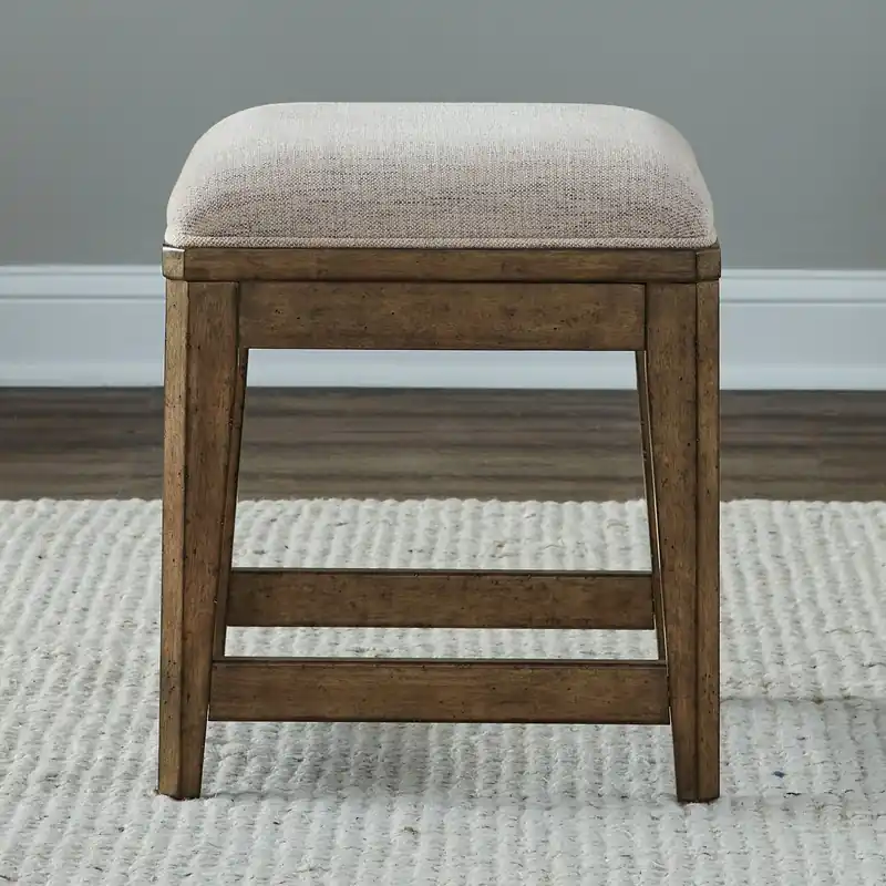 Carolina Park Uph Console Stool - Liberty
