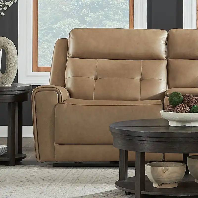 Carrington L Arm Recliner P3 & ZG - York Sand