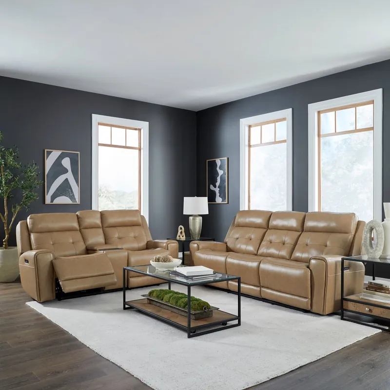 Carrington Sofa & Loveseat - Liberty
