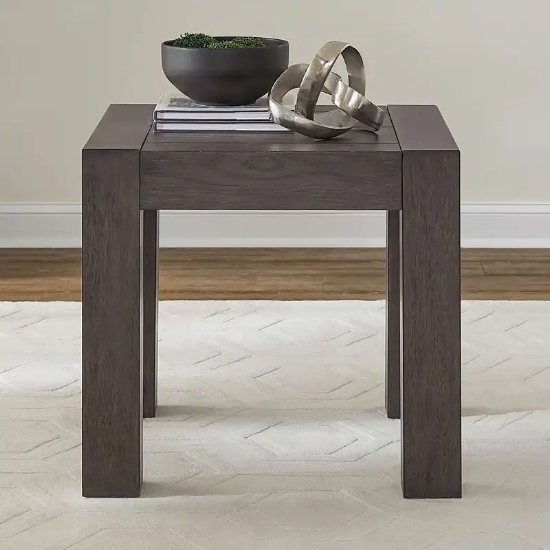 Cascade Falls Square End Table - Liberty
