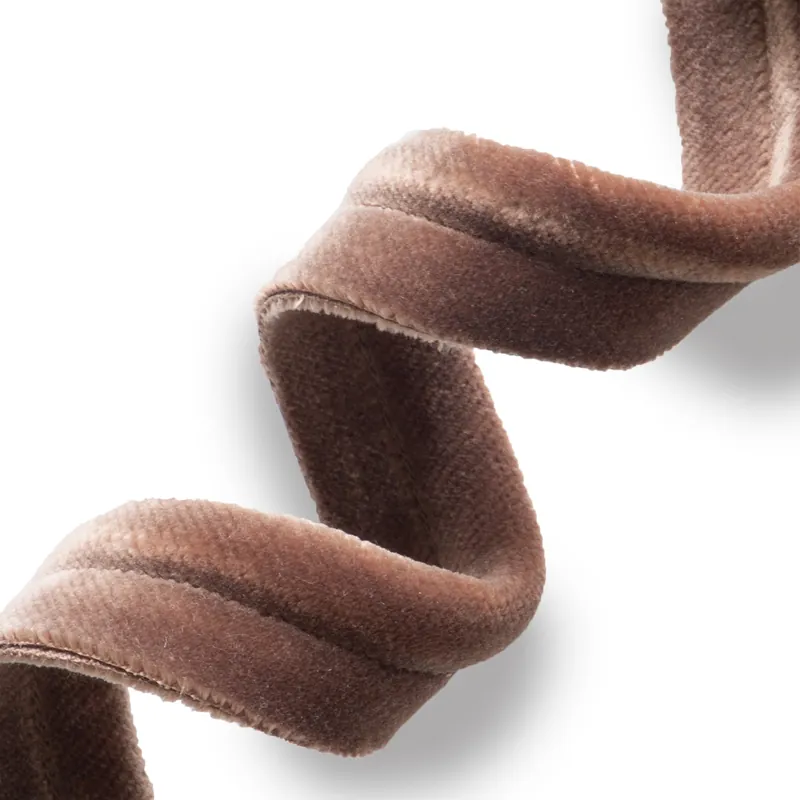 Walnut Velvet Piping - Pepper Home