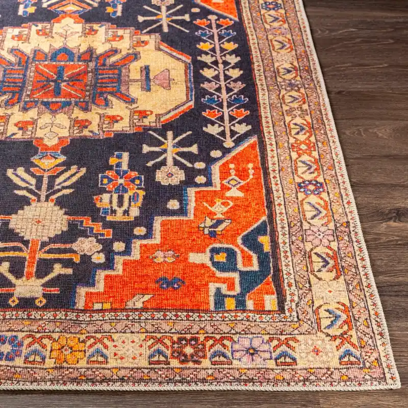 Amelie Machine Woven Rug - Livabliss