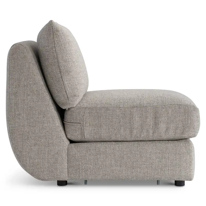 Moretti Fabric Armless Chair - Bernhardt Interiors