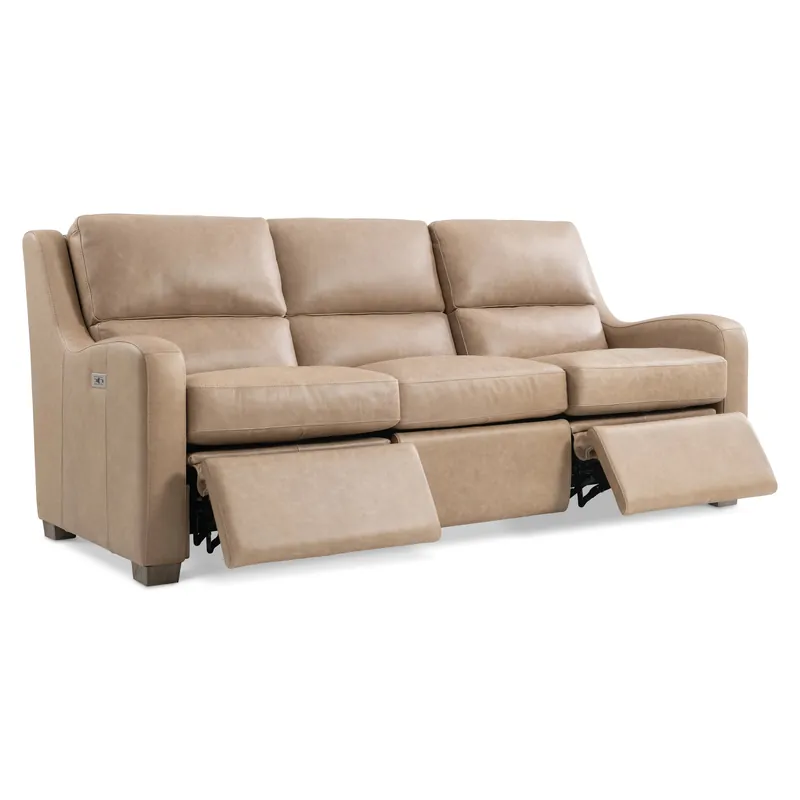 Ventura Leather Power Motion Sofa - Bernhardt Living