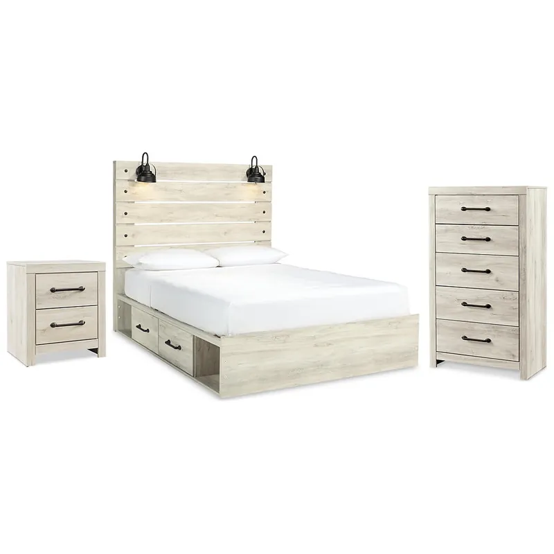 Cambeck Queen Storage Bed, Chest and Nightstand - Signature Design by Ashley®