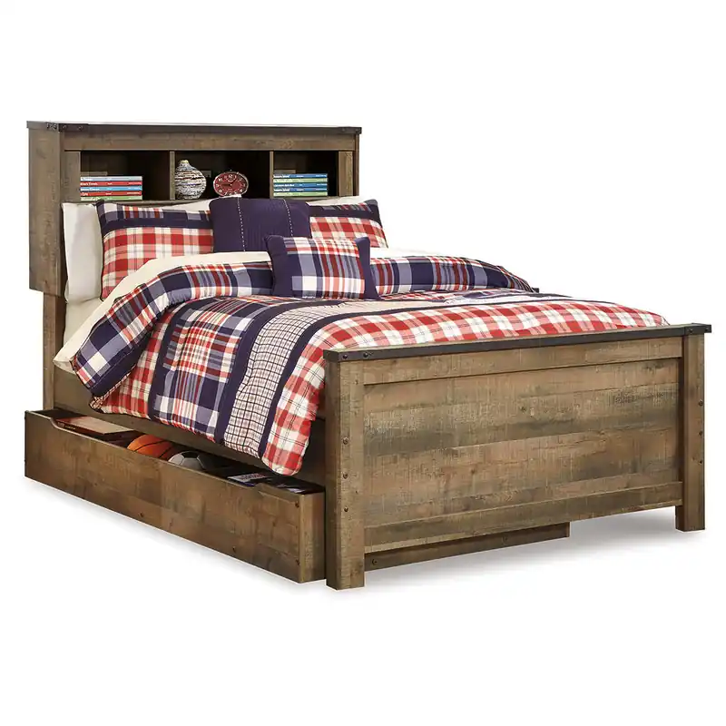 Trinell Full Bookcase Bed with Storage - Signature Design by Ashley®