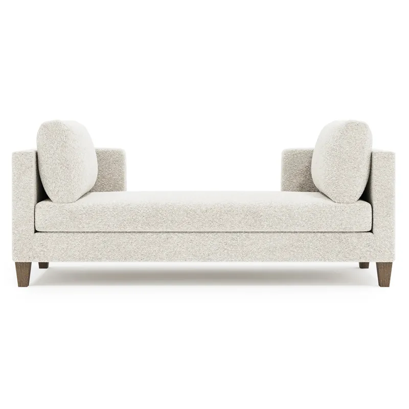 Saxon Fabric Chaise - Bernhardt Interiors