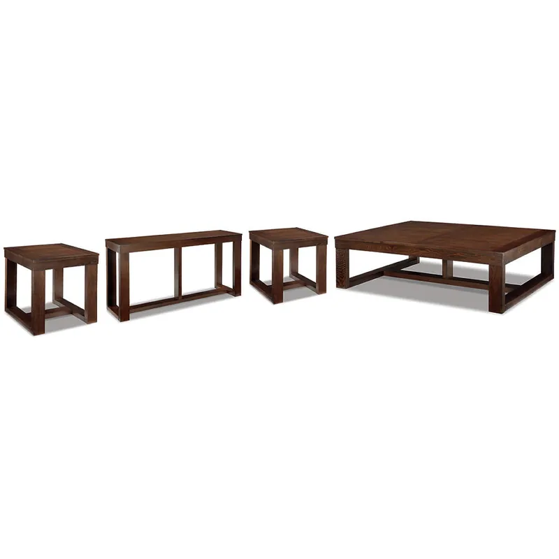 Watson Coffee Table and 2 End Tables with Console - Signature Design by Ashley®