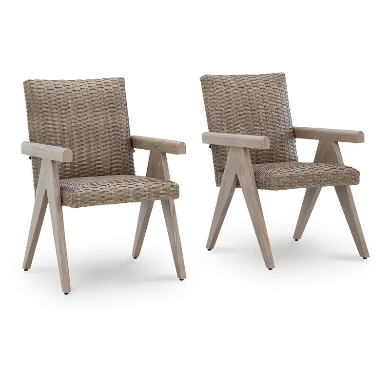 Cliff Trails Outdoor Arm Chair (Set of 2) - Signature Design by Ashley®