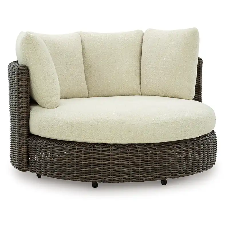 Kimora Outdoor Swivel Lounge Chair with Cushion - Signature Design by Ashley®