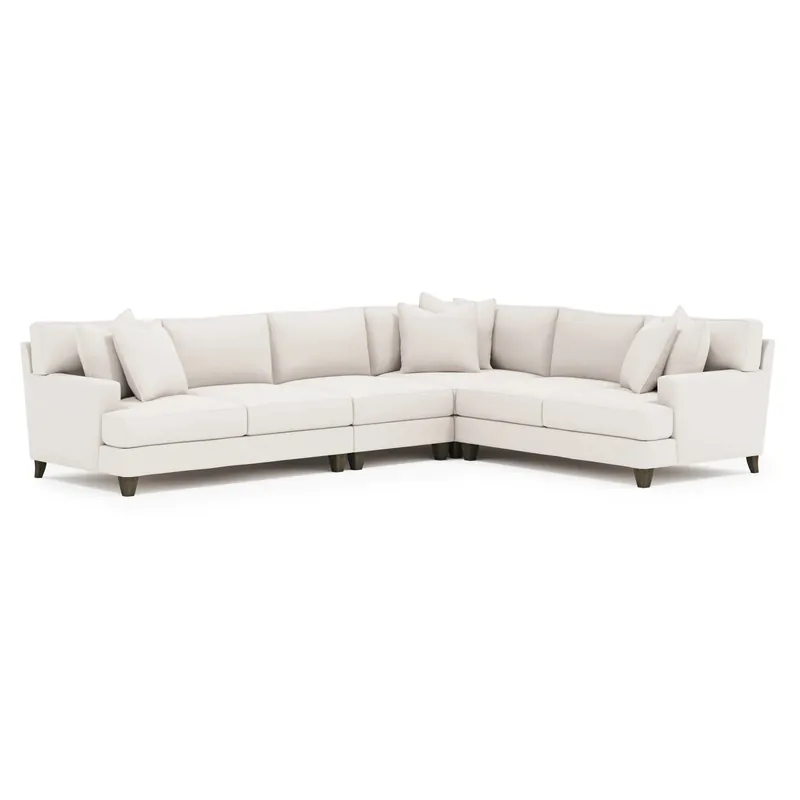 Mila Fabric Sectional - Bernhardt Living