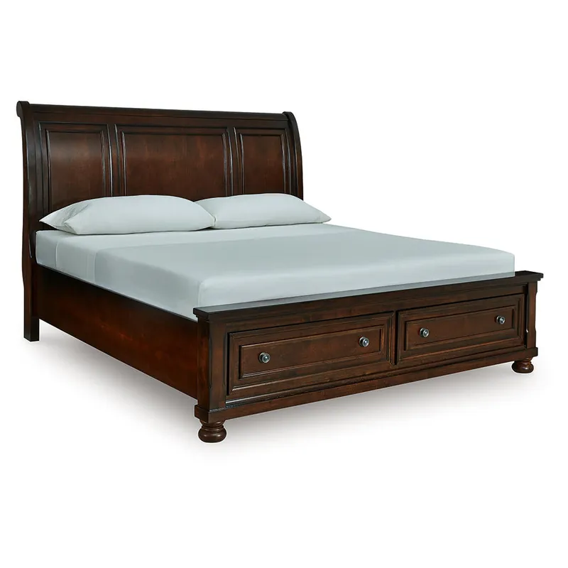 Porter King Sleigh Storage Bed - Millennium® By Ashley