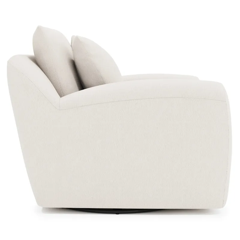 Asher Fabric Swivel Chair - Bernhardt Living