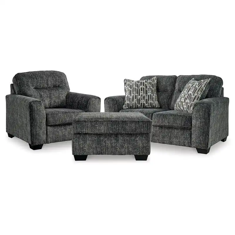 Lonoke Loveseat, Oversized Chair and Ottoman - Signature Design by Ashley®