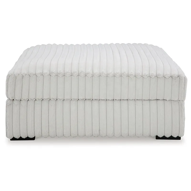 Stupendous 4-Piece Sectional and Oversized Accent Ottoman