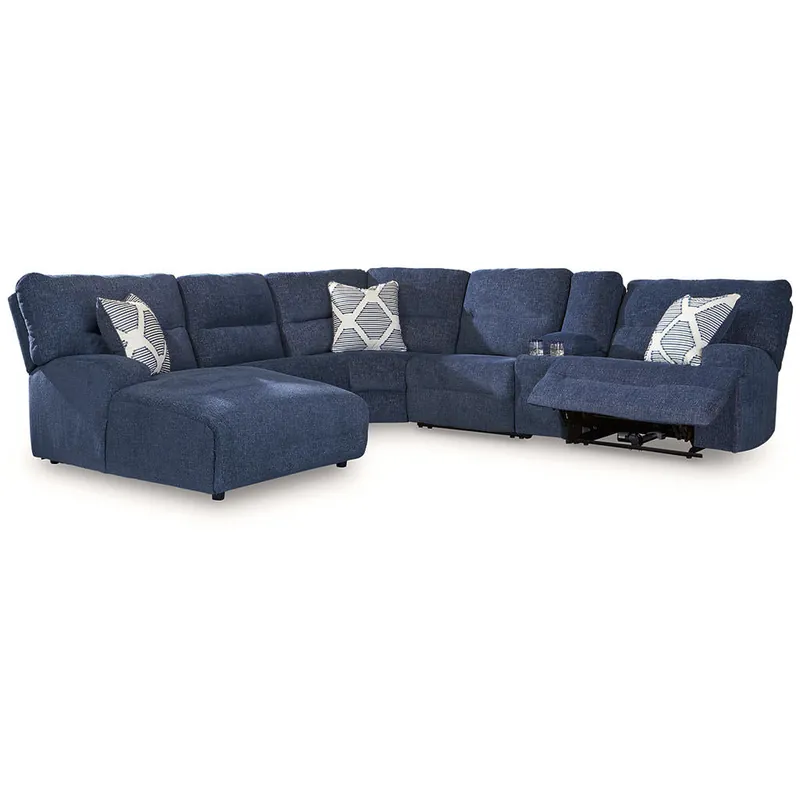 Acklen Place 6-Piece Power Reclining Sectional with Chaise