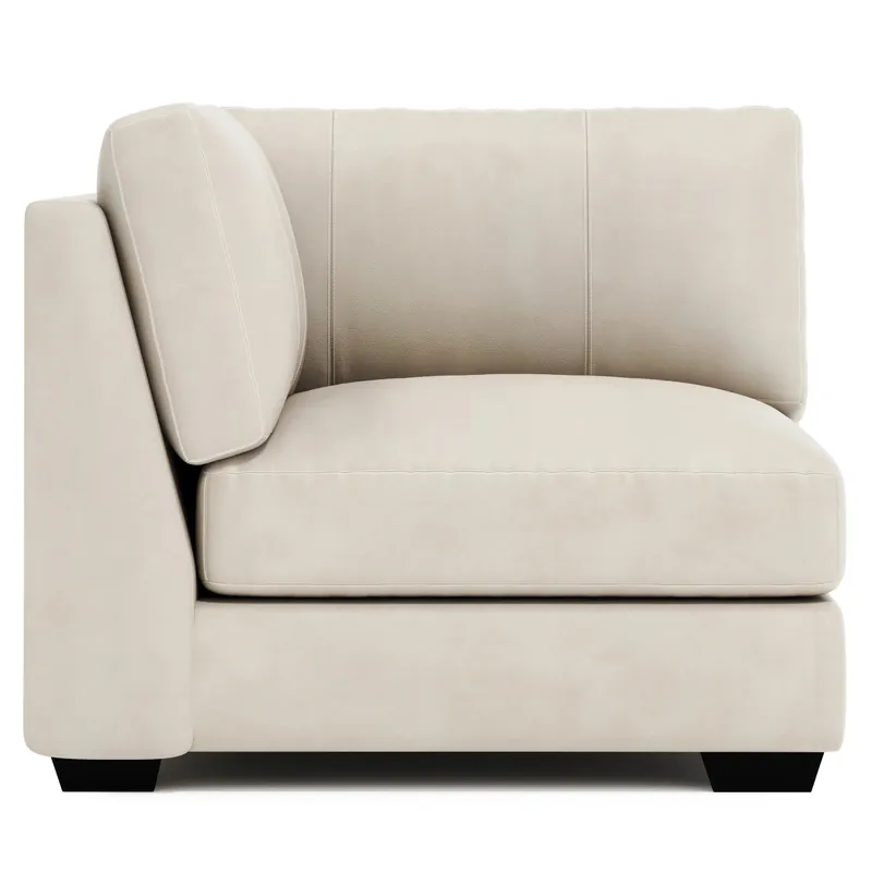 Dawkins Leather Corner Chair - Bernhardt Living