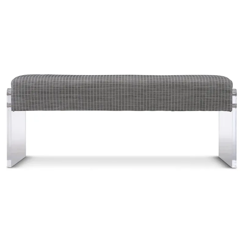 Frey Leather Bench - Bernhardt Interiors