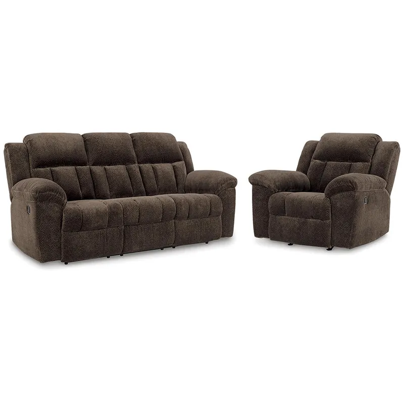 Frohn Reclining Sofa and Recliner - Signature Design by Ashley®