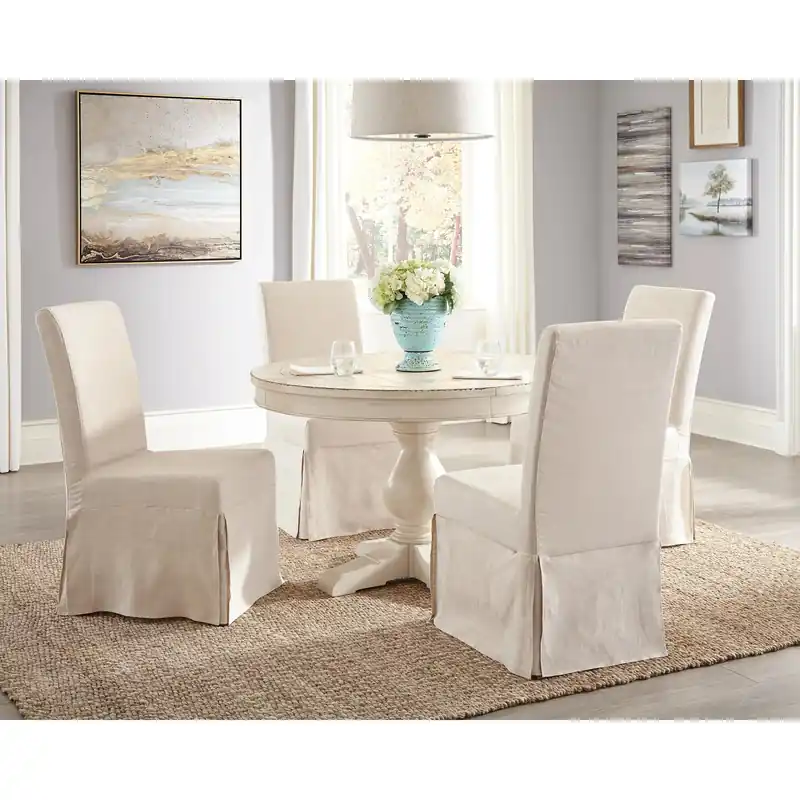 Aberdeen Round Dining Table-pedstl