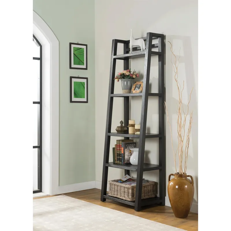 Perspectives Leaning Bookcase - Riverside Furniture
