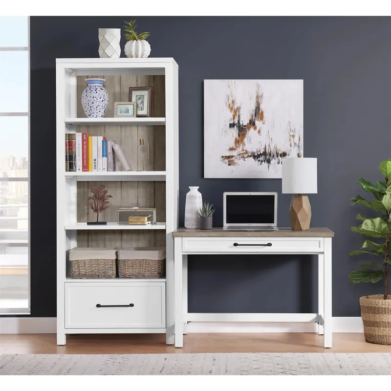 Finn Drawer Bookcase - Riverside Furniture