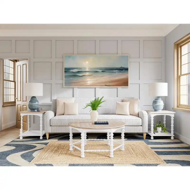 Rosalie Round Spindle Cocktail - Riverside Furniture