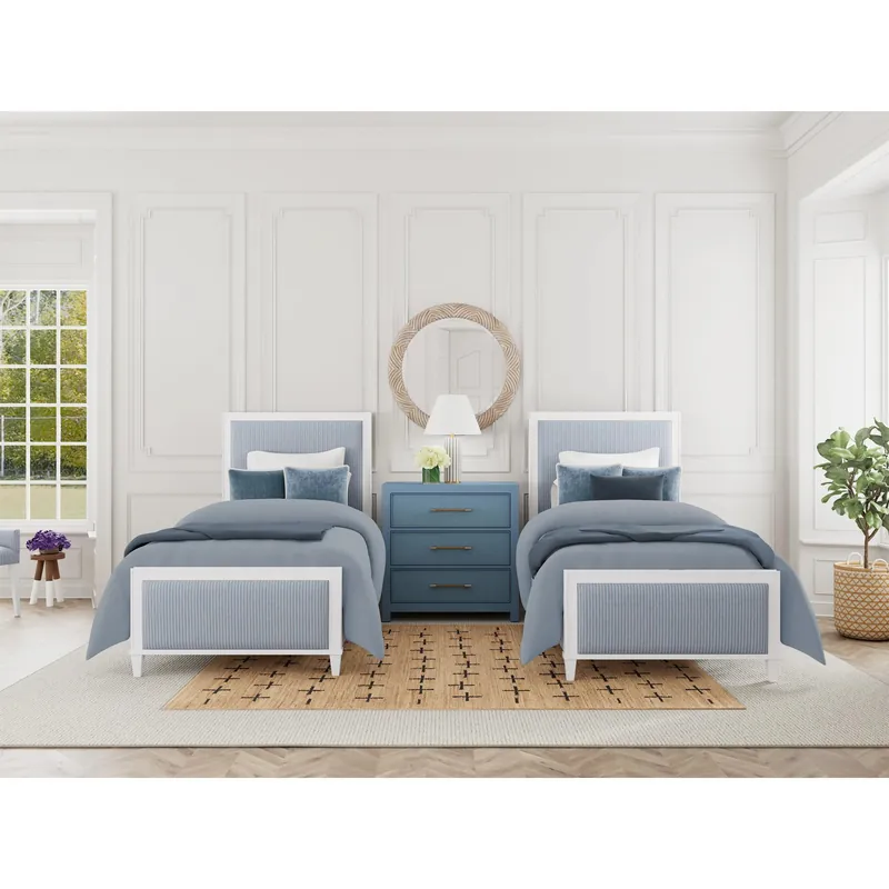 Rosalie 3/3 Wood Frame Uph Hdbd - Riverside Furniture