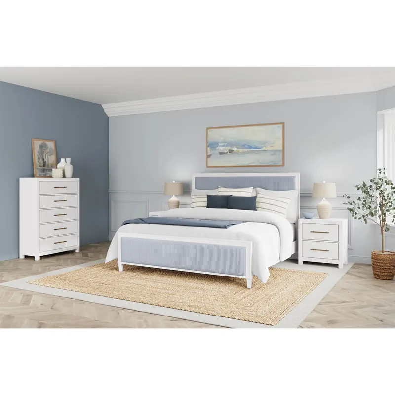 Rosalie 6/6 Wood Frame Uph Ftbd - Riverside Furniture