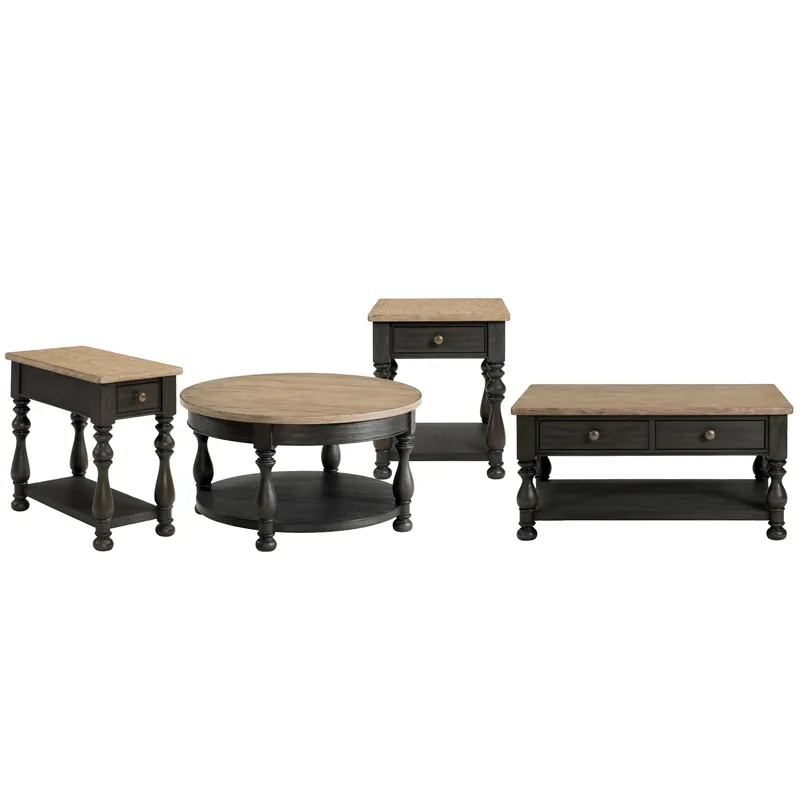 Barrington Two Tone End Table - Riverside Furniture